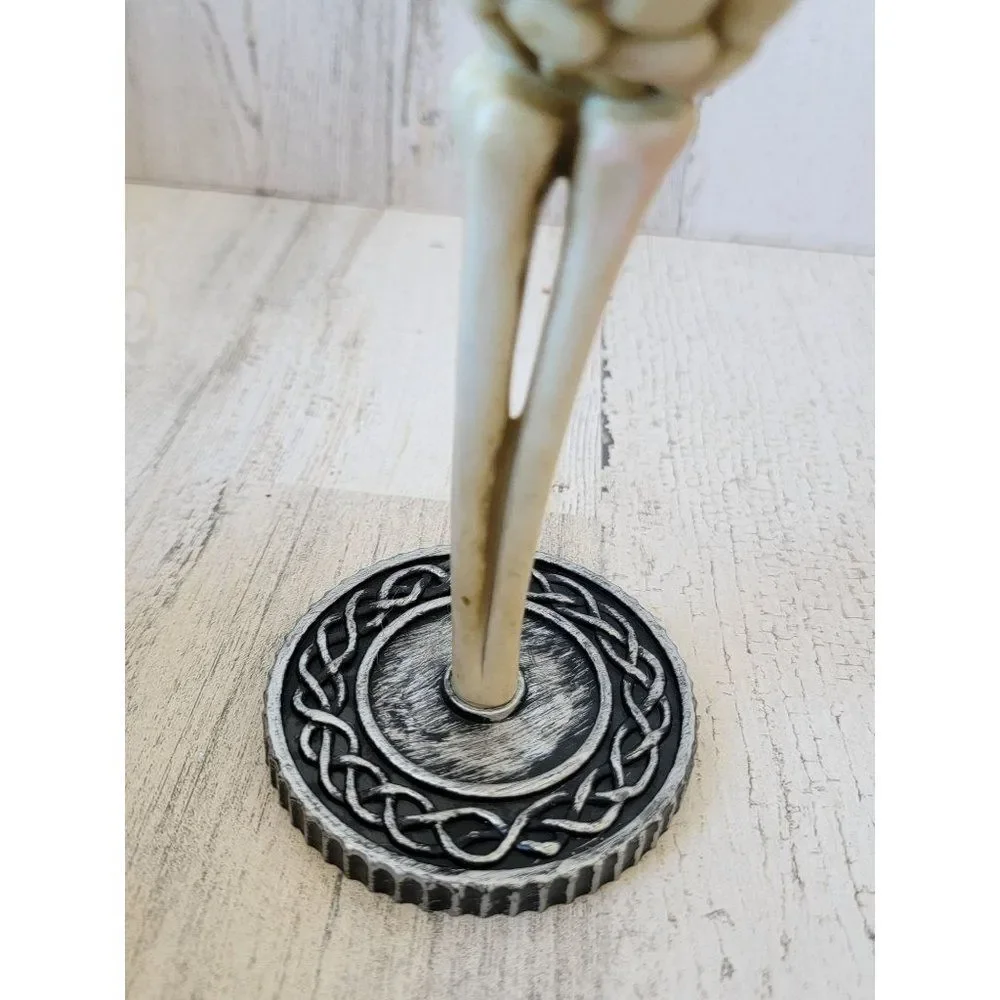 Easter unlimited Halloween skeleton hand champagne‎ flute cup decor